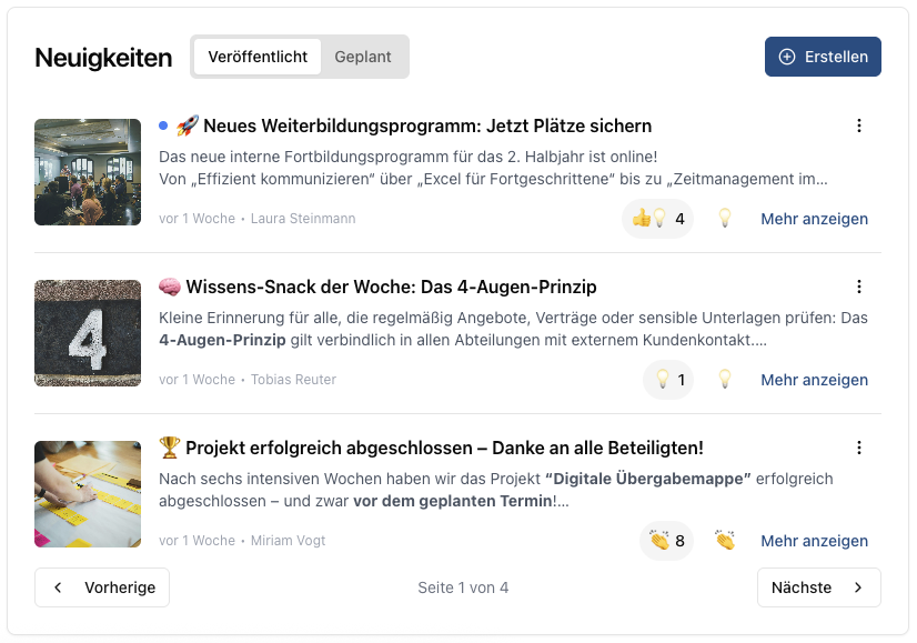 Neuigkeiten